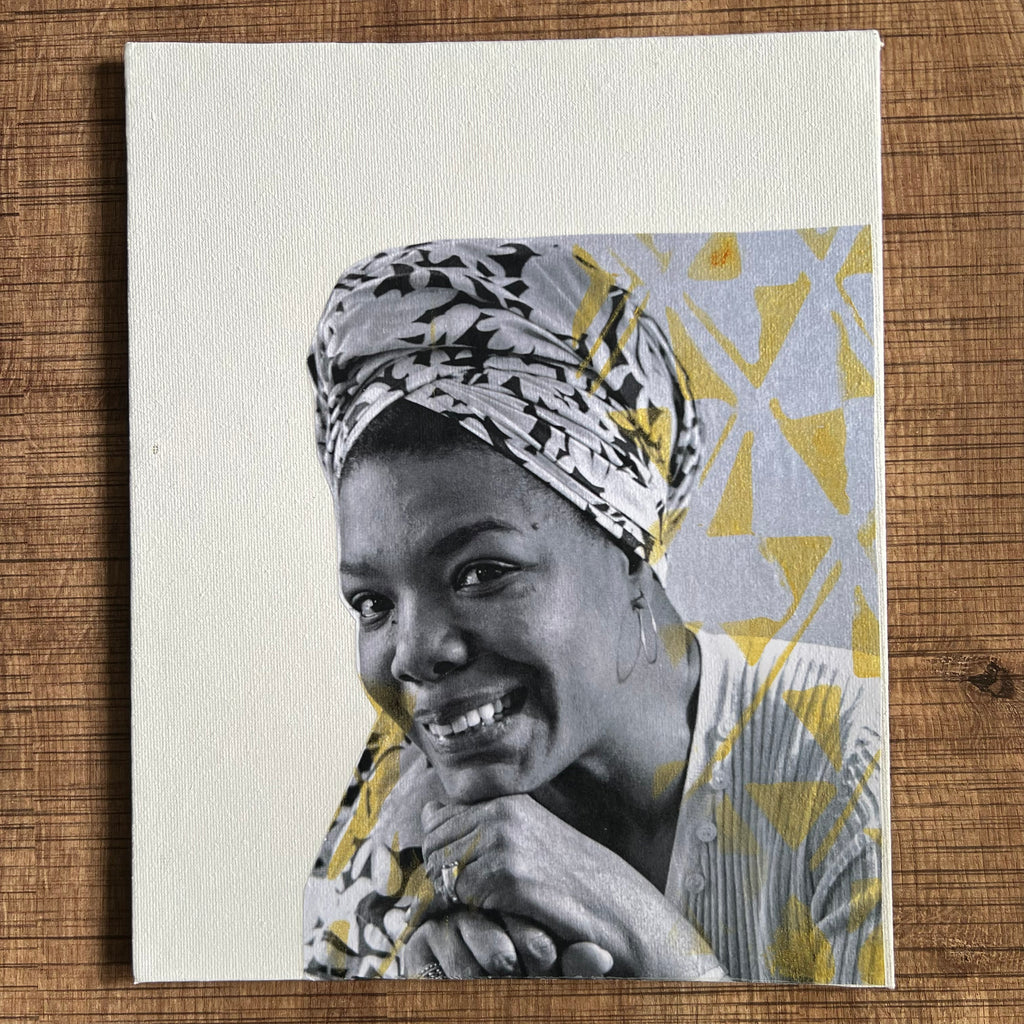 black art collage kit