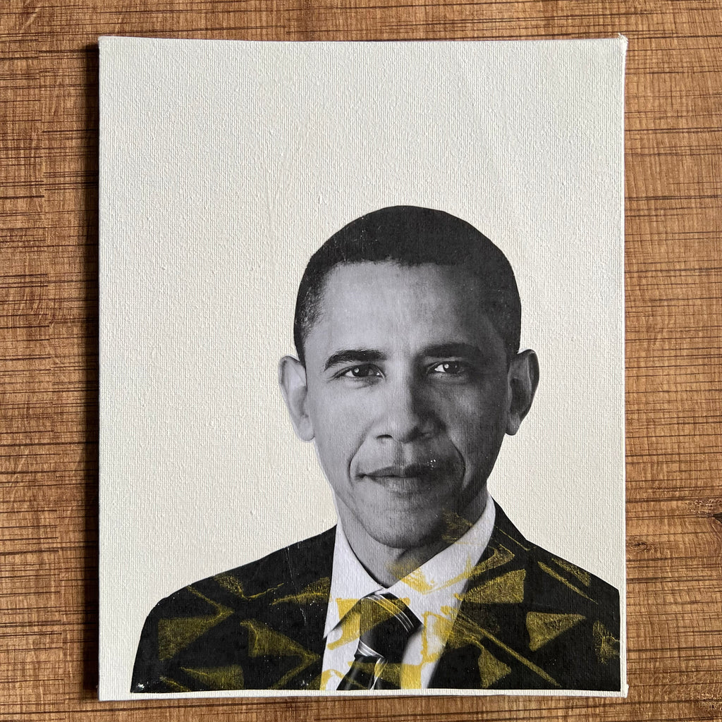 collage art kit canvas