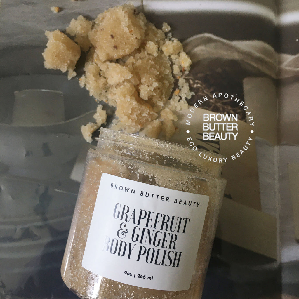 ginger body scrub