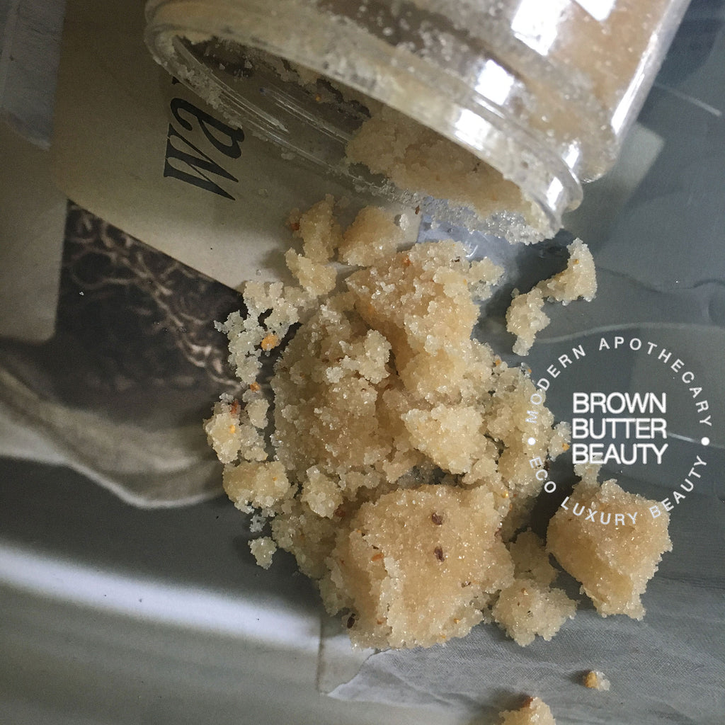 Ginger natural exfoliant for body