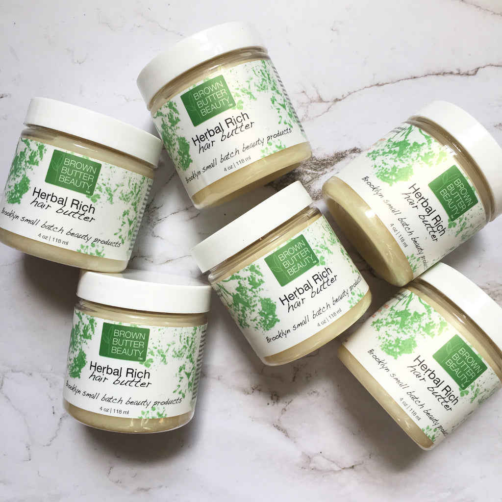 herbal hair pomade